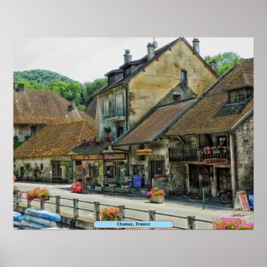 フランス，チャナズ ポスター (正面)