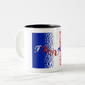 フランス ツートーンマグカップ (正面左)