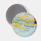 フランス,ツーロン マグネット (正面/裏面)