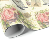 フランス テーマ ヴィンテージ パリ 包装紙 (ロールコーナー)