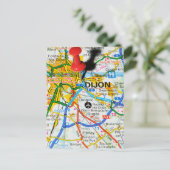 フランス，ディジョン ポストカード (スタンド正面)