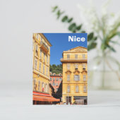 フランス,ニースの建築 ポストカード (スタンド正面)