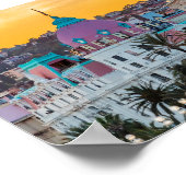 フランス ニースの有名な高級ホテル ネグレスコ ポスター (角)