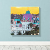 フランス ニースの有名な高級ホテル ホテル ネグレスコ キャンバスプリント (インサイチュ (ウッドフロア))