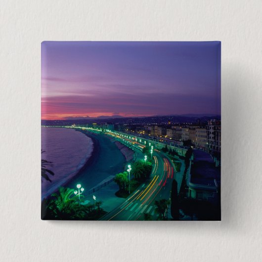 フランス、ニース。 缶バッジ (正面)