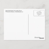 フランス,ノルマンディー,モンサンミシェル ポストカード (裏面)