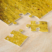 フランス，ノルマンディー，モン・サン・ミシェル ジグソーパズル (側面)