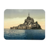 フランス、ノルマンディ、Mont St Michel II マグネット (横)