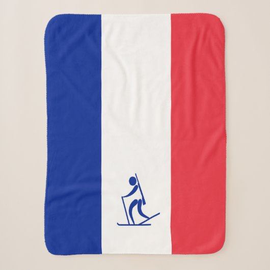 フランス バイアスロンチーム シェルパブランケット (正面)