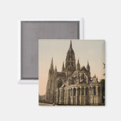 フランス，バイユーのバイユー大聖堂 マグネット (正面/裏面)