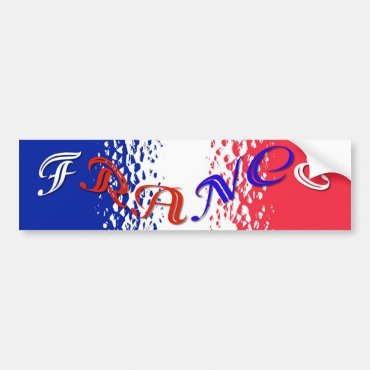 フランス バンパーステッカー (正面)