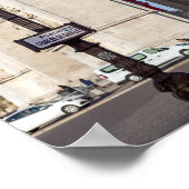 フランス，パリの凱旋門 ポスター (角)