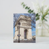 フランス,パリの凱旋門 ポストカード (スタンド正面)