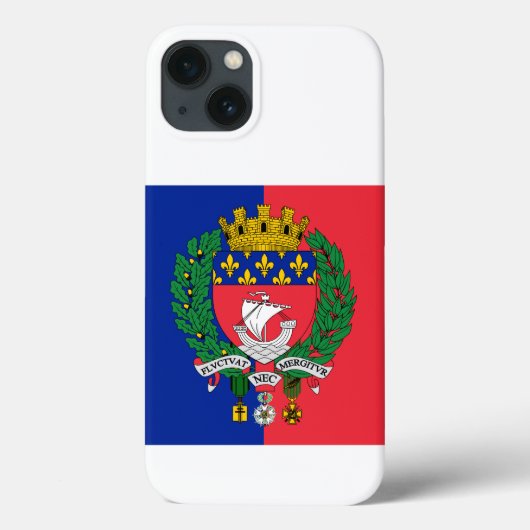 フランス パリの旗 Case-Mate iPhoneケース (裏面)