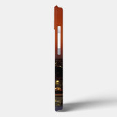 フランス、パリエッフェルタワーのサンセットビューと Case-Mate iPhoneケース (裏面 / 左)