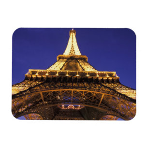 フランス、パリエッフェル塔、夜景 マグネット