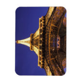 フランス、パリエッフェル塔、夜景 マグネット (縦)