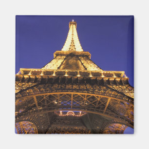 フランス、パリエッフェル塔、夜景 マグネット