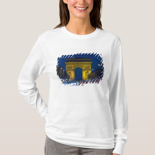 フランス パリ凱旋門と Tシャツ (正面)