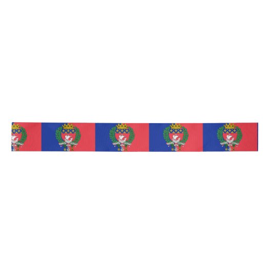 フランス,パリ国旗 サテンリボン (正面)