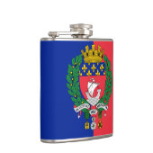 フランス，パリ国旗 フラスク (右)