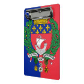 フランス，パリ国旗 ミニクリップボード (アングル2)