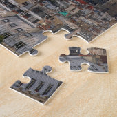 フランス、パリ、エッフェルタワーの街並み ジグソーパズル (側面)