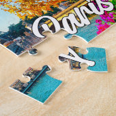 フランス，パリ |エッフェルタワー ジグソーパズル (側面)