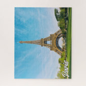 フランス，パリ |エッフェルタワー ジグソーパズル (縦)