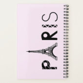 フランス，パリ |エッフェルタワー プランナー手帳 (裏面)