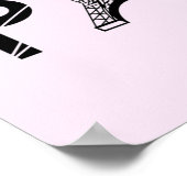 フランス,パリ |エッフェルタワー ポスター (角)