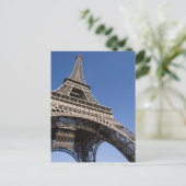 フランス、パリ、エッフェルタワー、ローアングルビュー ポストカード (スタンド正面)