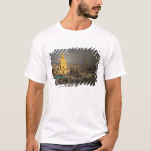 フランス, パリ。エッフェル塔から見るアン�ヴァリッド Tシャツ