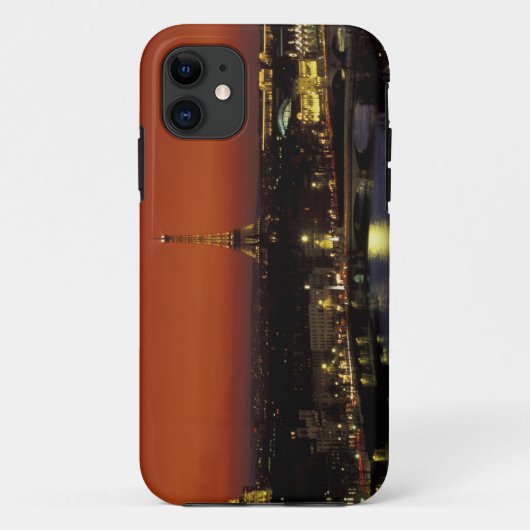 フランス パリ エッフェル塔と Case-Mate iPhoneケース (裏面)