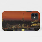 フランス パリ エッフェル塔と Case-Mate iPhoneケース (裏面(横))