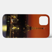 フランス パリ エッフェル塔と Case-Mate iPhoneケース (裏面 (横))