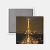 フランス パリ エッフェル塔の夜景 マグネット (正面/裏面)