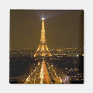 フランス パリ エッフェル塔の夜景 マグネット