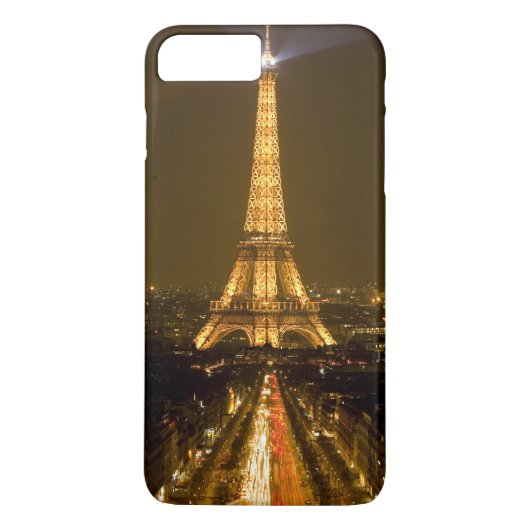 フランス パリ エッフェル塔の夜景 Case-Mate iPhoneケース (裏面)