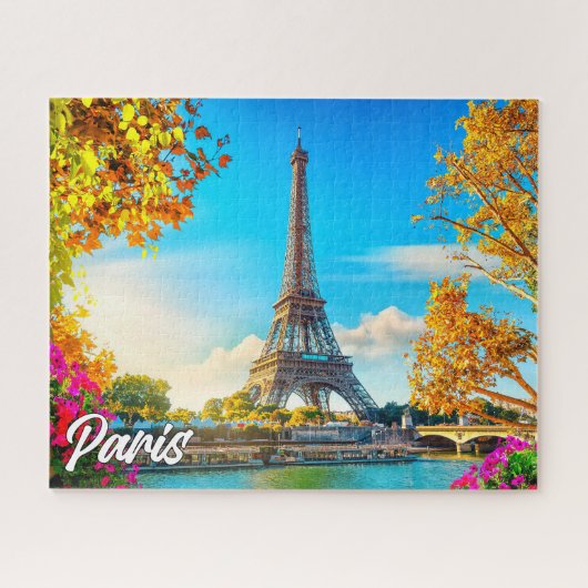 フランス, パリ | エッフェル塔 ジグソーパズル (横)