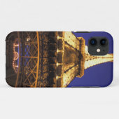フランス パリ エッフェル塔 夜景 Case-Mate iPhoneケース (裏面(横))