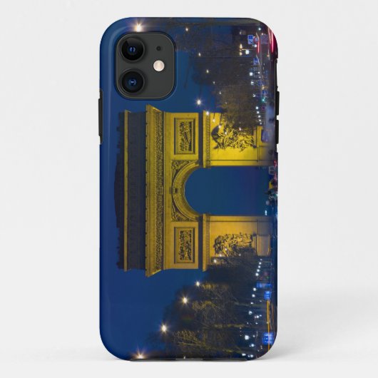 フランス, パリ. エトワール凱旋門と Case-Mate iPhoneケース (裏面)