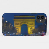 フランス, パリ. エトワール凱旋門と Case-Mate iPhoneケース (裏面(横))