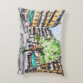 フランス、パリ、カレフォール·デ·ロデオン アクセントクッション (裏面(縦))