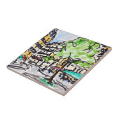 フランス、パリ、カレフォール·デ·ロデオン タイル (側面)