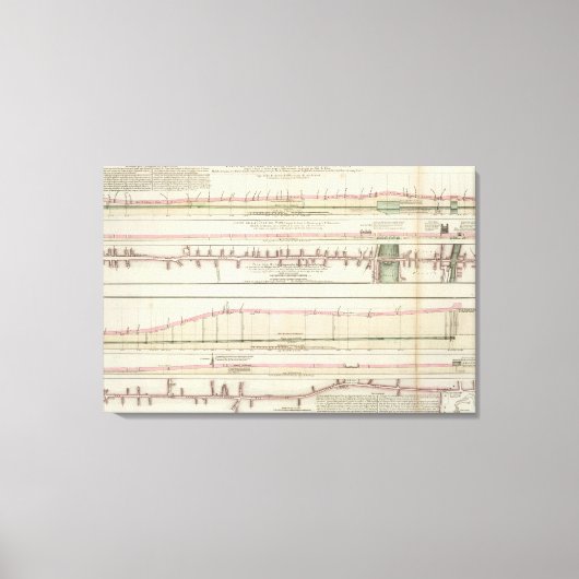 フランス，パリ キャンバスプリント (正面)