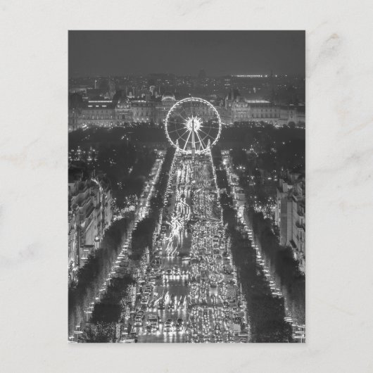 フランス，パリ，コンコルド ポストカード (正面)