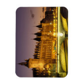 フランス、パリ、コンシェルジュリー、セーヌ川 マグネット (縦)