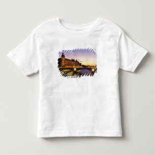 フランス, パリ, セーヌ川とコンシェルジュリー トドラーTシャツ