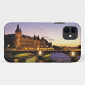 フランス パリ セーヌ川とコンシェルジュリー Case-Mate iPhoneケース (裏面(横))
